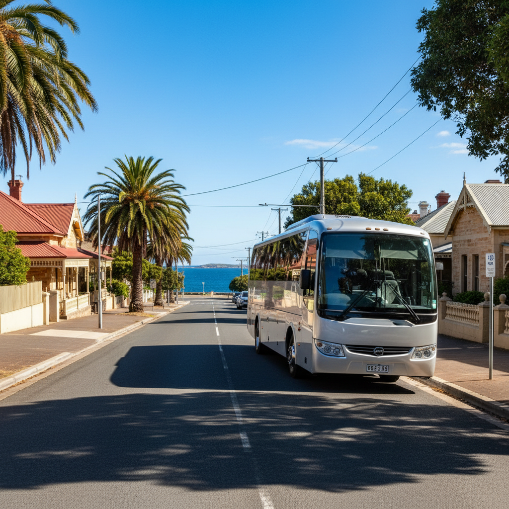 Minibus in Victor Harbor